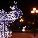 Парк светящихся скульптур — как 2D и 3D фигуры привлекают посетителей